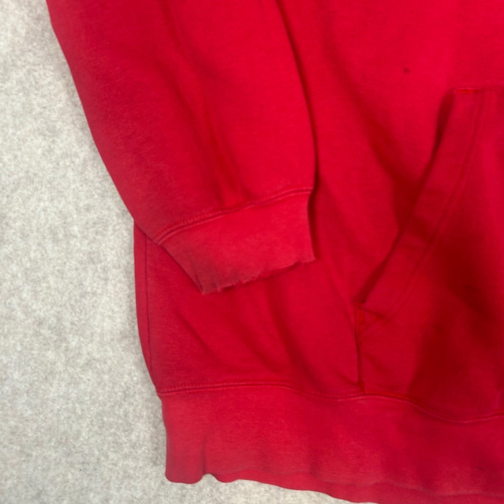 Heisman Louisville Cardinals Hoodie Mens XXL Red Distressed NCAA Pullover - Picture 2 of 8